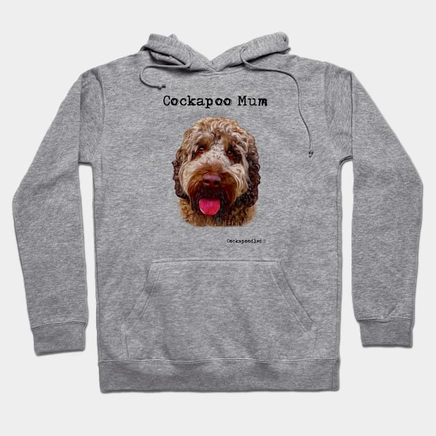 Cockapoo Dog Mum Hoodie by WoofnDoodle 